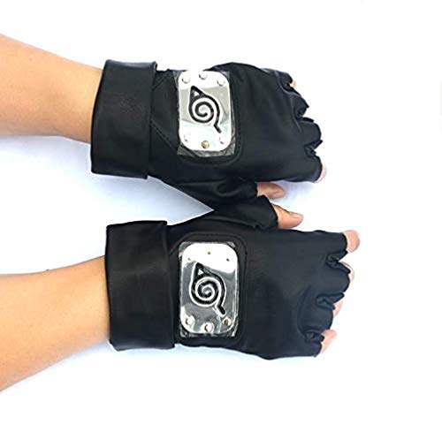 Cosplay gloves hatake kakashi ninja cosplay accessories(size: one…