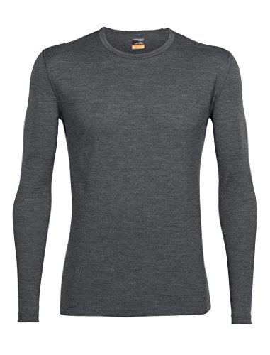 Preisvergleich Produktbild Icebreaker Herren Mens Oasis LS Crewe Unterhemd, Gritstone Hthr, XL