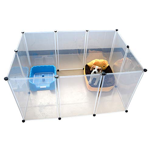 Recinto per giochi animali domestici esercizio cani 10 pannelli portatile piccoli Gatti Spazio sicuro Firme Stabile Fai da te Estensibile Facile installare Uso interno