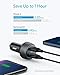 Car Charger (Compatible with Quick Charge Devices), Anker 30W Dual USB Car Charger, PowerDrive Speed 2 with PowerIQ 2.0 for Galaxy S8/Edge/Note, iPhone Xs/Max/XR/X/8, iPad Pro/Air 2/Mini, and More