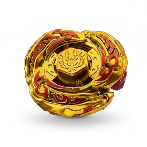 Image of Funstars L-Drago Destroy F:S Metal Fury Spinning Top with Launcher(Gold)