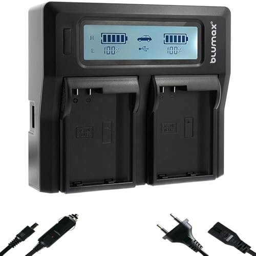 Cargador LCD dual de viaje para fotógrafos de naturaleza con Nikon Z8 y Zf