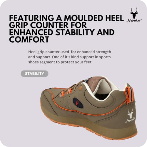 Image of Hirolas Multi Sport Shock Absorbing Walking Running Fitnes Athletic Training Gym Sneaker Shoes