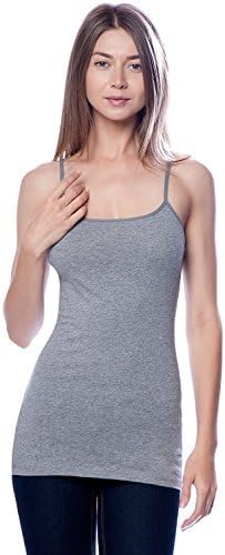 4 Pack Active Basic Women's Basic Tank Top (3X,Black/Gray/White/Navy) - Image 4