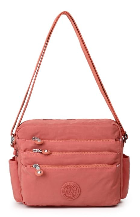 MOCA Womens Waterproof Nylon Crossbody Sling Bag for Women – Lightweight, Durable, Stylish Shoulder Bag for Teens, Women Office, Travel & Everyday Use