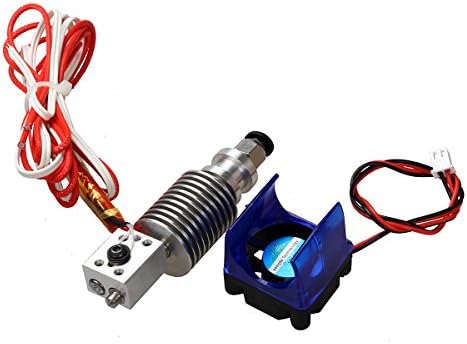 3DSWAY 3D Printer Parts 24V Long-distance Feeding Single Nozzle Integrated Hotend Kit With Cooling Fan for 0.4mm 1.75mm