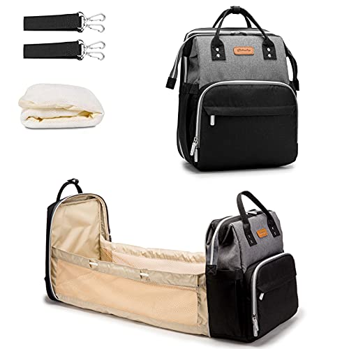 CHIC 4 BABY Borsa Fasciatoio Luxury Grigia - Pratica E Alla Moda Per Neo Mamme