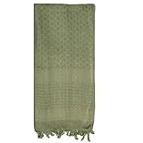 Fox Outdoor Products Tactical Shemagh, Olive Drab/Olive Drab