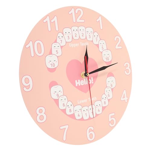 La mejor selección de Relojes para bebés que puedes comprar esta semana. 43 iplusmile Reloj Colgante para Bebés Reloj De Dientes para Decoración y para Hogar