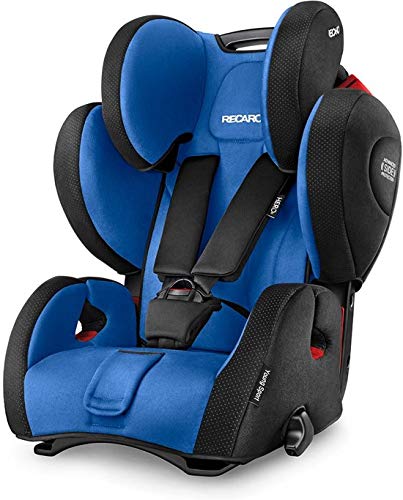 Recaro Young Sport HERO 1-2-3 (9-36 kg; 9 mesi - 12 anni) Blu Seggiolino per Automobile