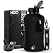 Price comparison product image H2O Capsule 2.2L Half Gallon Water Bottle with Storage Sleeve and Covered Straw Lid  BPA Free Large Reusable Drink Container with Handle - Big Sports Jug, 2.2 Liter (74 Ounce)