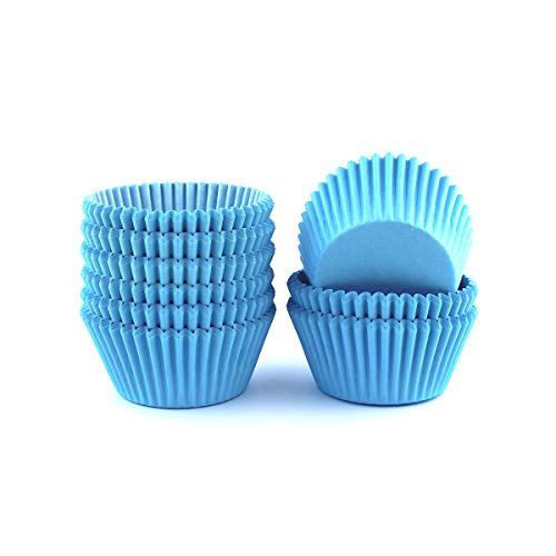 Warmparty Blue Baking Cups Cupcake Liners Wrappers Paper Muffin Standard Sized 300 Count #TOP1