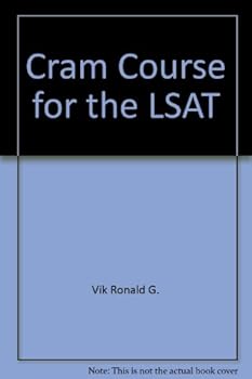 Paperback Cram Course for the LSAT Book