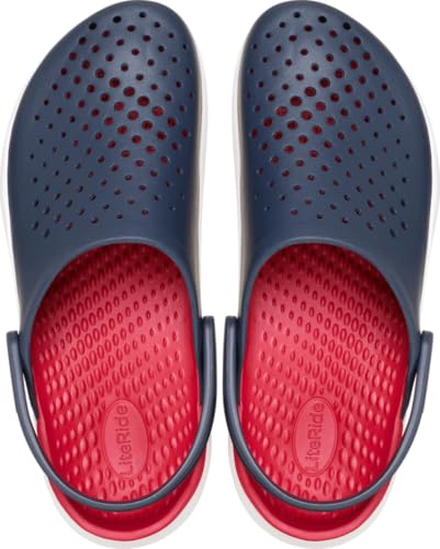 Crocs Unisex-Adult Inmotion Clogs, LiteRide Comfort, Slip On Shoes for Women and Men, Navy, 14 Women/12 Men4