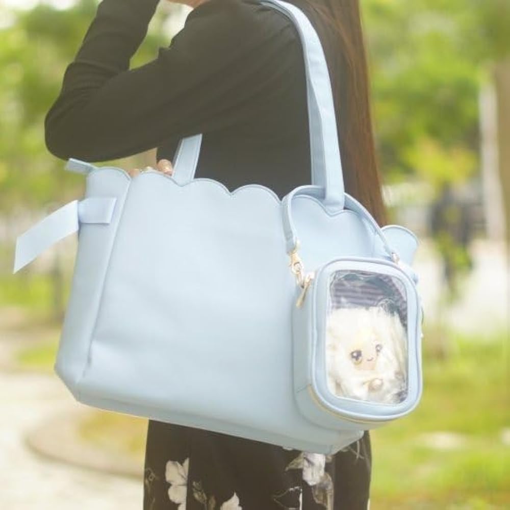 Amazon.co.jp: 2WAYぬいぐるみポーチ (ネイビー) : ファッション