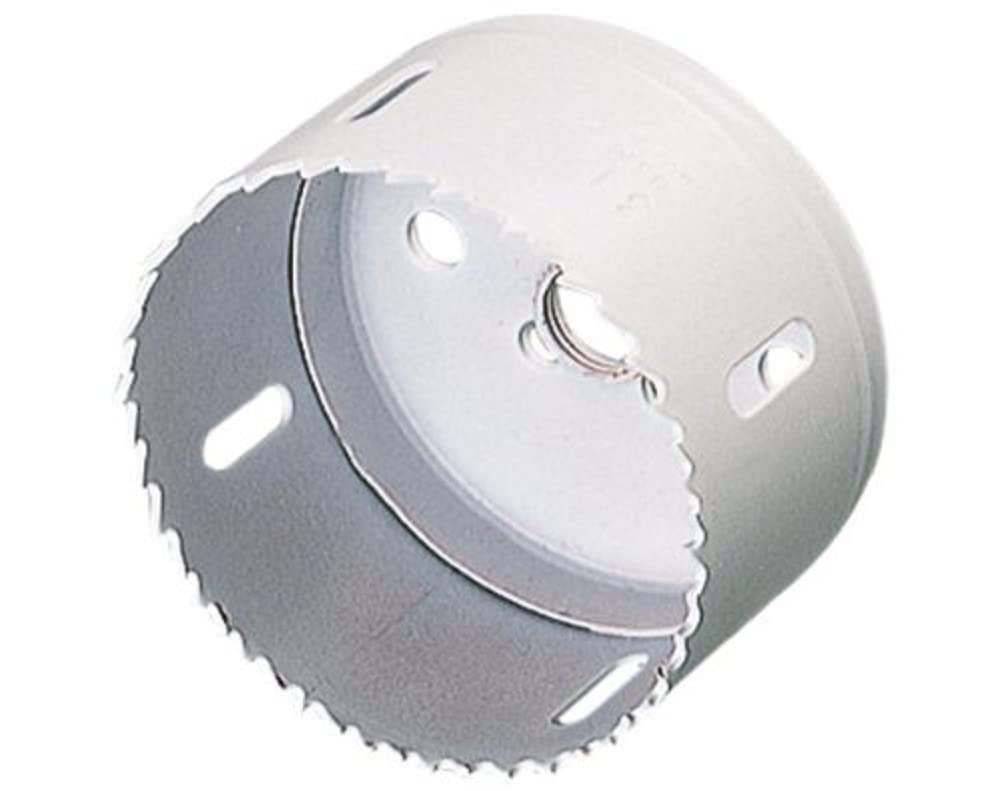 wolfcraft Bi-Metall-Lochsägeneinsatz I 3493000 I Für Metalle, Kunststoffe, Holz und Trockenbaumaterialien, Gewindeanschluss 5/8“, Schnitttiefe 40 mm