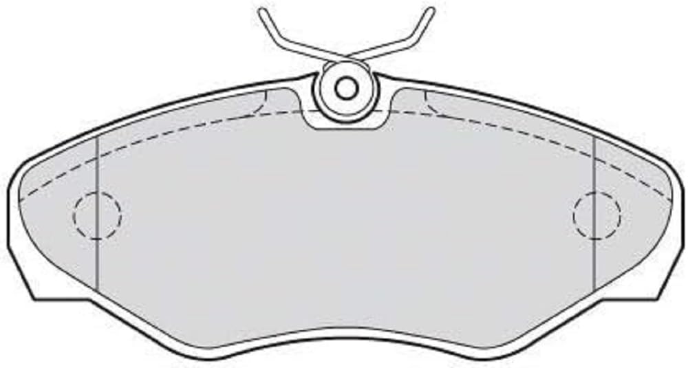 BRAKE PAD SET DISC BRAKE 301545 FOR RENAULT TRAFIC/II/Rodeo/Platform/Chassis