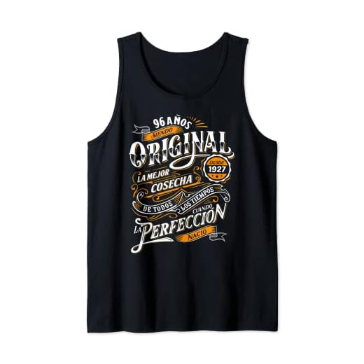 96 Años Siendo Original 96 Cumpleaños 2023 Nacidos En 1927 Camiseta sin Mangas