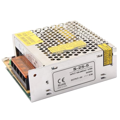 Alimentation à découpage compacte 24V boîtier métal perforé pour intégration