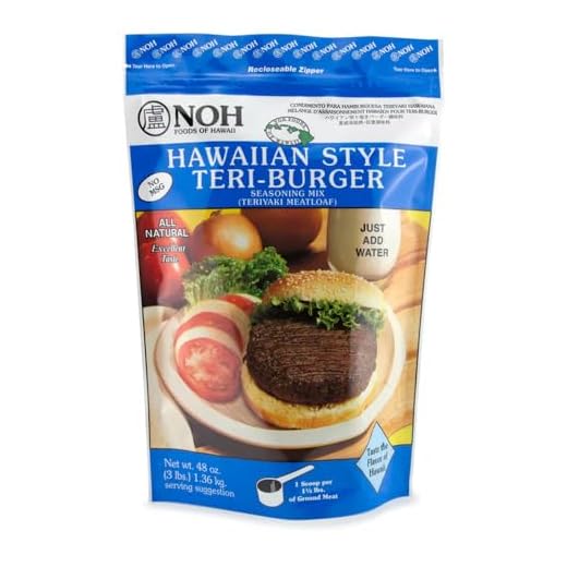 NOH Foods Hawaiian-Style Teri-Burger Mix