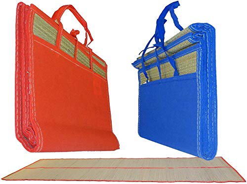 O&W Security – Esterilla de playa, esterilla de playa, manta de picnic, para la playa, 180 x 60 cm, con asa, muy buena calidad, fácil de llevar y ecológica