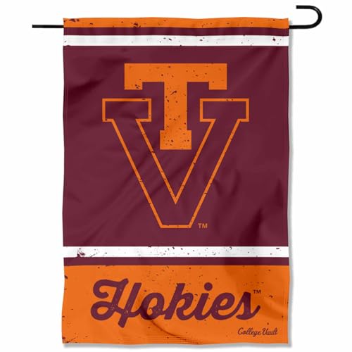 WinCraft Virginia Tech Hokies Vintage Retro Throwback Garden Flag