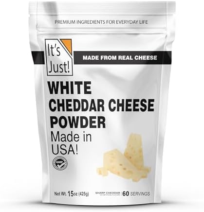 It's Just - White Cheddar Cheese Powder, 15oz