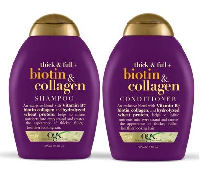 OGXShampoo Biotin & Collagen 13 Ounce (384ml) (2 Pack)