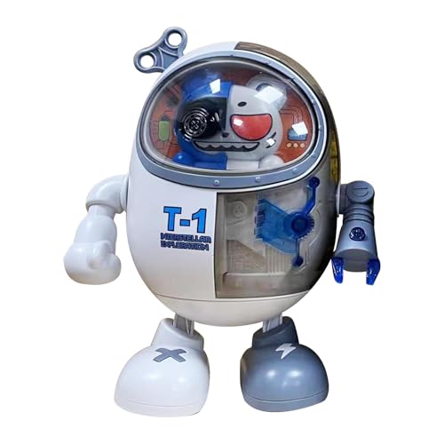 Juguete de panda eléctrico, juguete luminoso eléctrico - Juguete de baile animal mecánico de dibujos animados para niños pequeños - Juguetes sensoriales interactivos de luz Panda, juguetes de canto