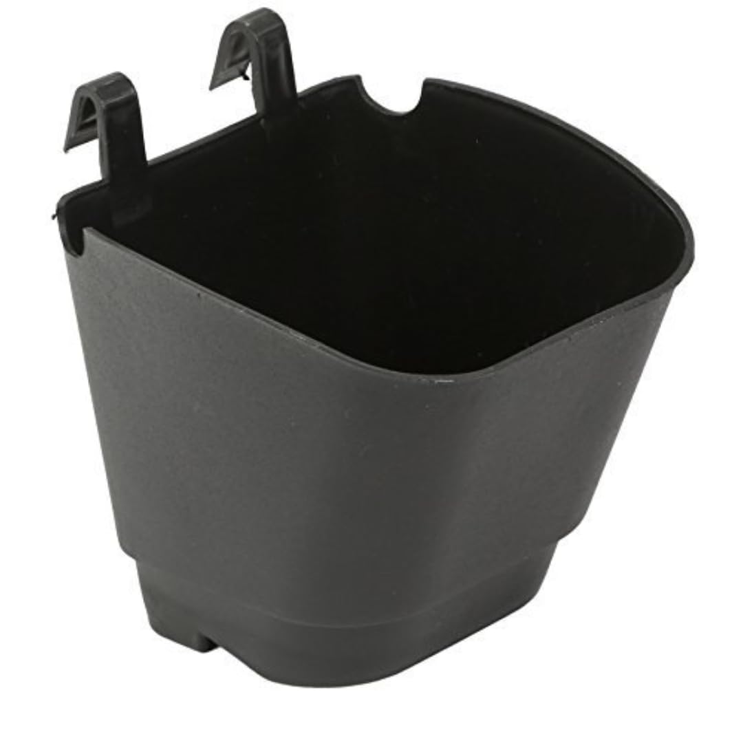 CAPPL Plastic Vertical Garden Wall Hanging Pot, 100 Pcs, Black Colour (B097SV7N73) Amazon Price History, Amazon Price Tracker