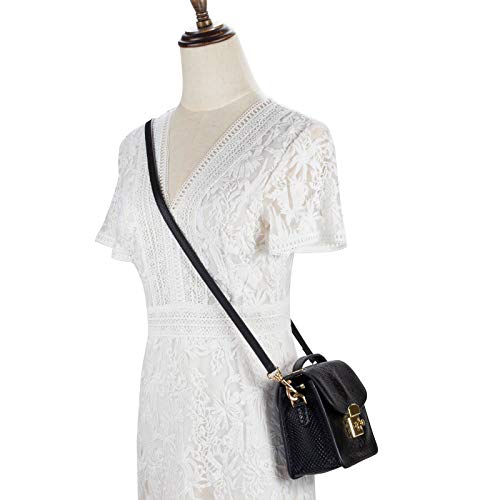 Allzedream Genuine Leather Purse Strap Adjustable Crossbody Handbag Replacement Straps 0.48 Inch Width2