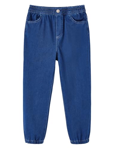 Image of PATPAT Boys Jeans Size 4-14 Years Relaxed Fit Jogger Jeans with Pockets Ultra Stretchy Sweatpant