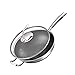 NAXIAOTIAO Cana DE Acero DE Carbone Wok Nón,34cm