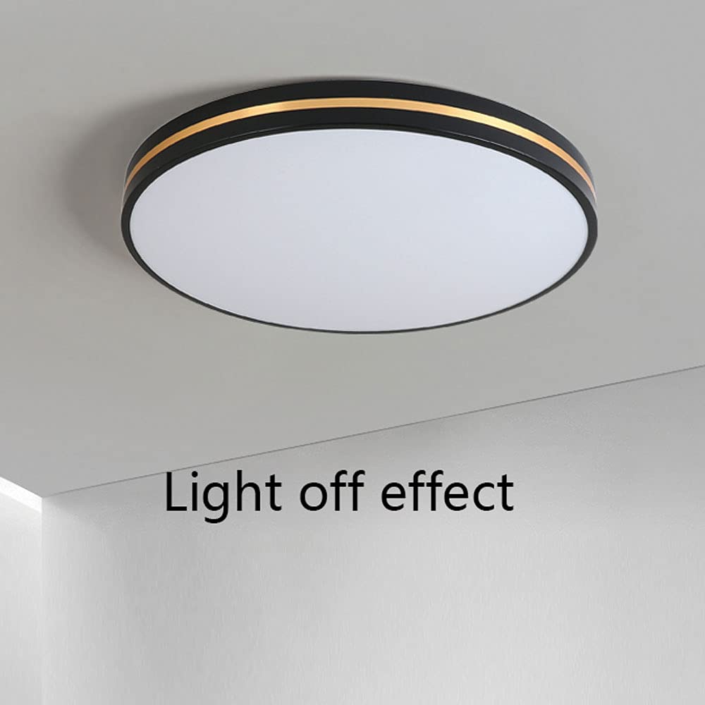 Plafoniera A LED Nordica Luce del Pannello Rotonda della Camera da Letto Illuminazione A Soffitto Rotonda in Metallo Arredamento per La Casa del Corridoio Luci del Soggiorno della Famiglia
