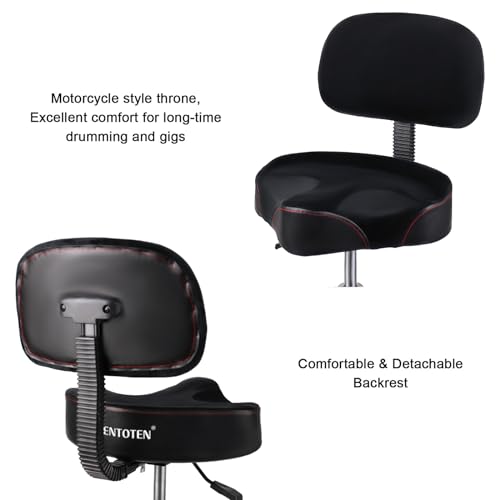 Tentoten Drum Throne With Backrest Drum Chair thumb #3