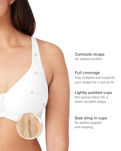 Image of Wacoal Basic Beauty Spacer Underwire T-Shirt Bra 853192