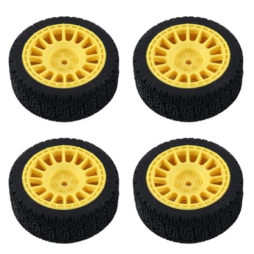 RC Neumáticos Piezas Compatible Con Tamiya TT01 TT02 TT02B XV01 TA06 PTG-2 68 Mm 1/10 RC Para Neumáticos De Coche De Carreras, Ruedas Para Coche De Carretera, Per Para Turismo Y Derrape