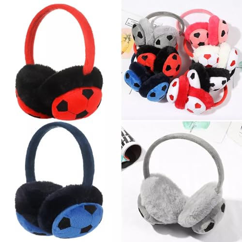 Image of TopiBaaz Girl Winter Earmuffs Outdoor Wear Soft Faux Fur Plush Ear Warmer Minnie Design Windproof Woolen Warm Ear Muff Men & Women (Freesize)