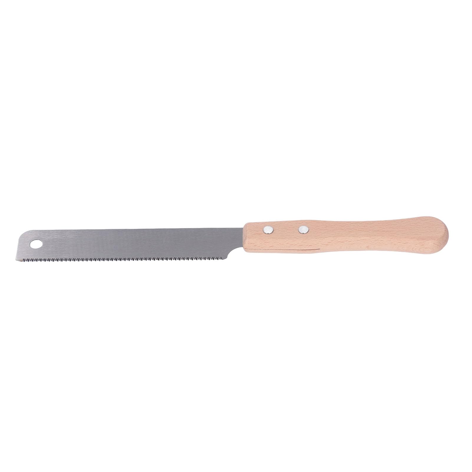 Sierra de una cara SK5, hoja de acero, mango de madera, herramienta de sierra manual de 17 dientes para corte de carpintería
