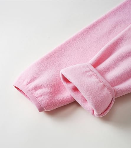 Toddler Fleece Jacket Kids Lightweight Outerwear Boys Girls Long Sleeve Fall Spring Coat 2-12 Years4