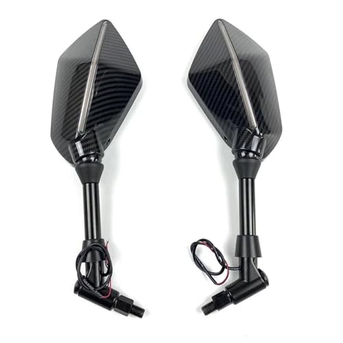 �I�[�g�o�C�̃o�b�N�~���[�A�o�b�N�~���[�A�T�C�h�~���[ �ɓK������BMW R1200gs R1200RT �X�N�[�^�[�~���[(Carbon-8mm)