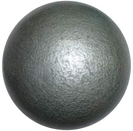 RANAC Sports Grey Shotput 3 kg, Iron Turn Shot Put, Track and Field Throwing Shot Put 3 kg