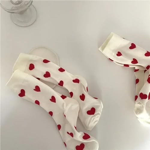 Valentines Day Socks for Women Heart Socks Valentine Socks Women Aesthetic Cute Socks Coquette Socks Crew Socks3