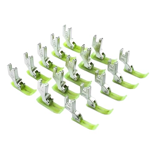 Pies para máquina de coser Blooy T360+T361+T363 plástico 15 piezas