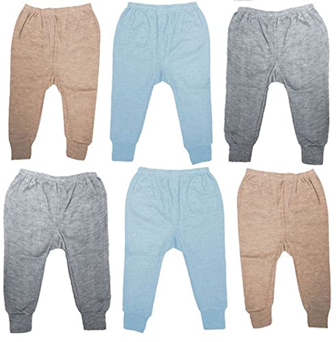 TohuBohu Baby/Kids Thermal Lower, Innerwear Winter Wear Thermal Full Pants for Kids Bottoms Warmer Daily Inner Wear Woolen, Insider Kids Thermal/Winter Wear/Warmer for Girls & Boys.