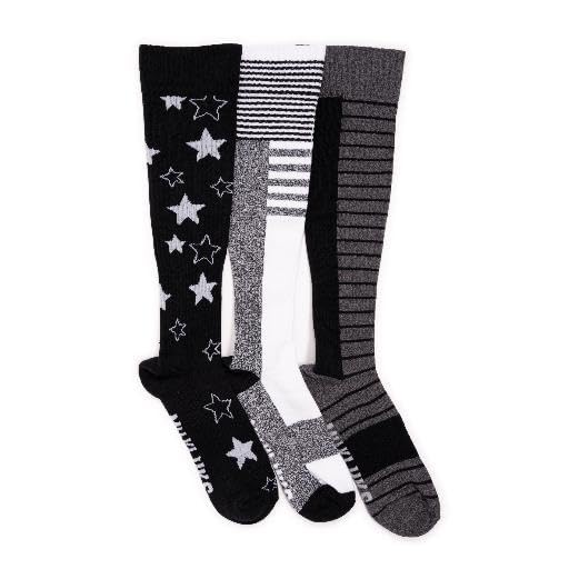 Image of MUK LUKS Women's Cotton Compression Knee-High Socks