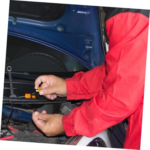 Kit de 300 fusibles automotrices mini con probador, resistente a altas temperaturas, almacenamiento compacto en aluminio para autos, camiones, motocicletas y más miniatura 5