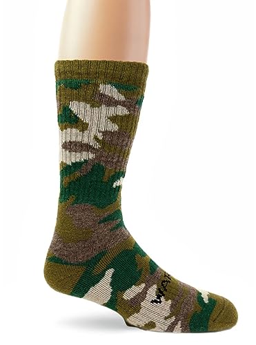 WARRIOR ALPACA SOCKS - Alpaca Wool Heavy-Duty Hunting Camouflage Socks for Men & Women, Terry Lined2