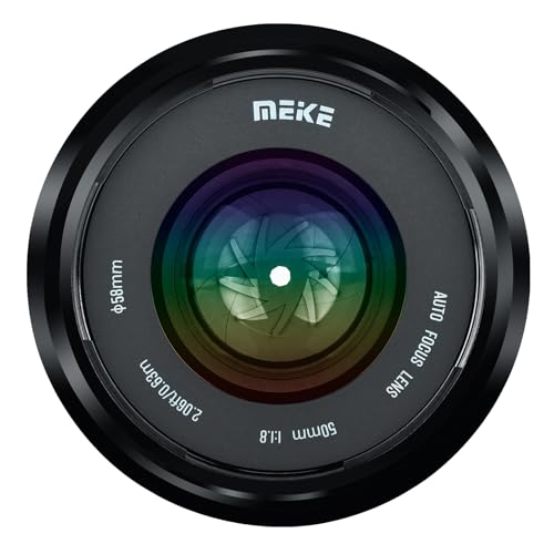 Image of Meike 50mm F1.8 Full Frame AF STM Lens Standard Aperture Auto Focus Fixed Prime Portrait Lenses for Panasonic Lumix Leica L-Mount Mirrorless Camera S1 S1R S1H S5