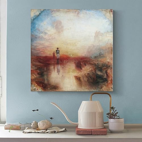 Impression sur toile Turner décoration murale grand format 61 cm salon - 2